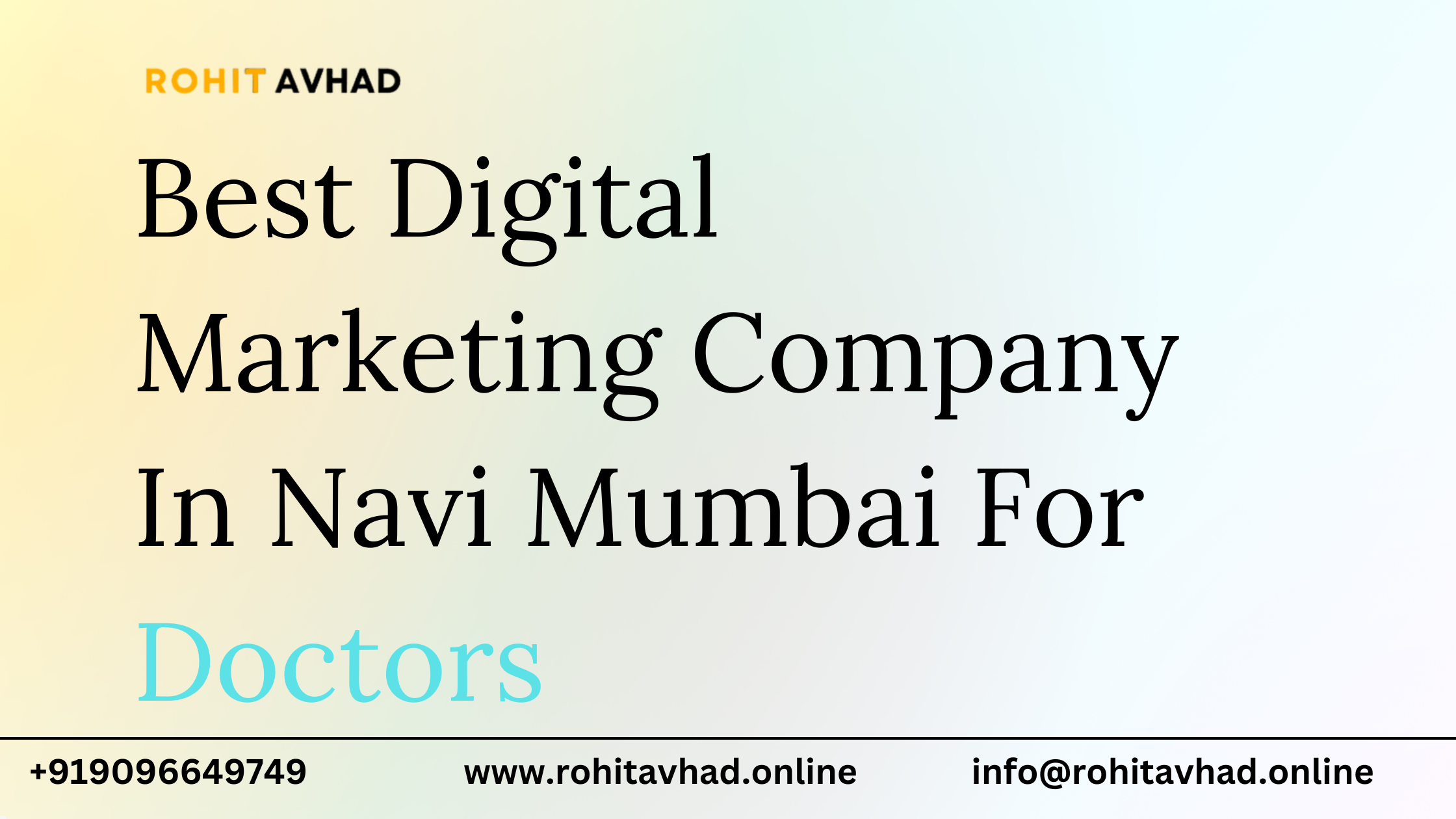 Best Digital Marketing Company In Navi Mumbai For Doctors