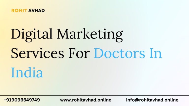 Digital Marketing Services For Doctors In India