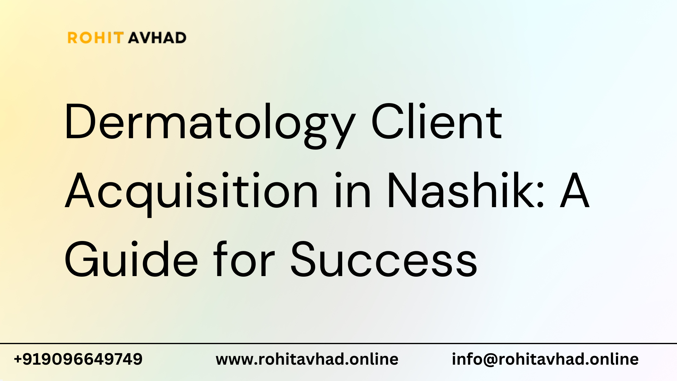 Dermatology Client Acquisition in Nashik: A Guide for Success